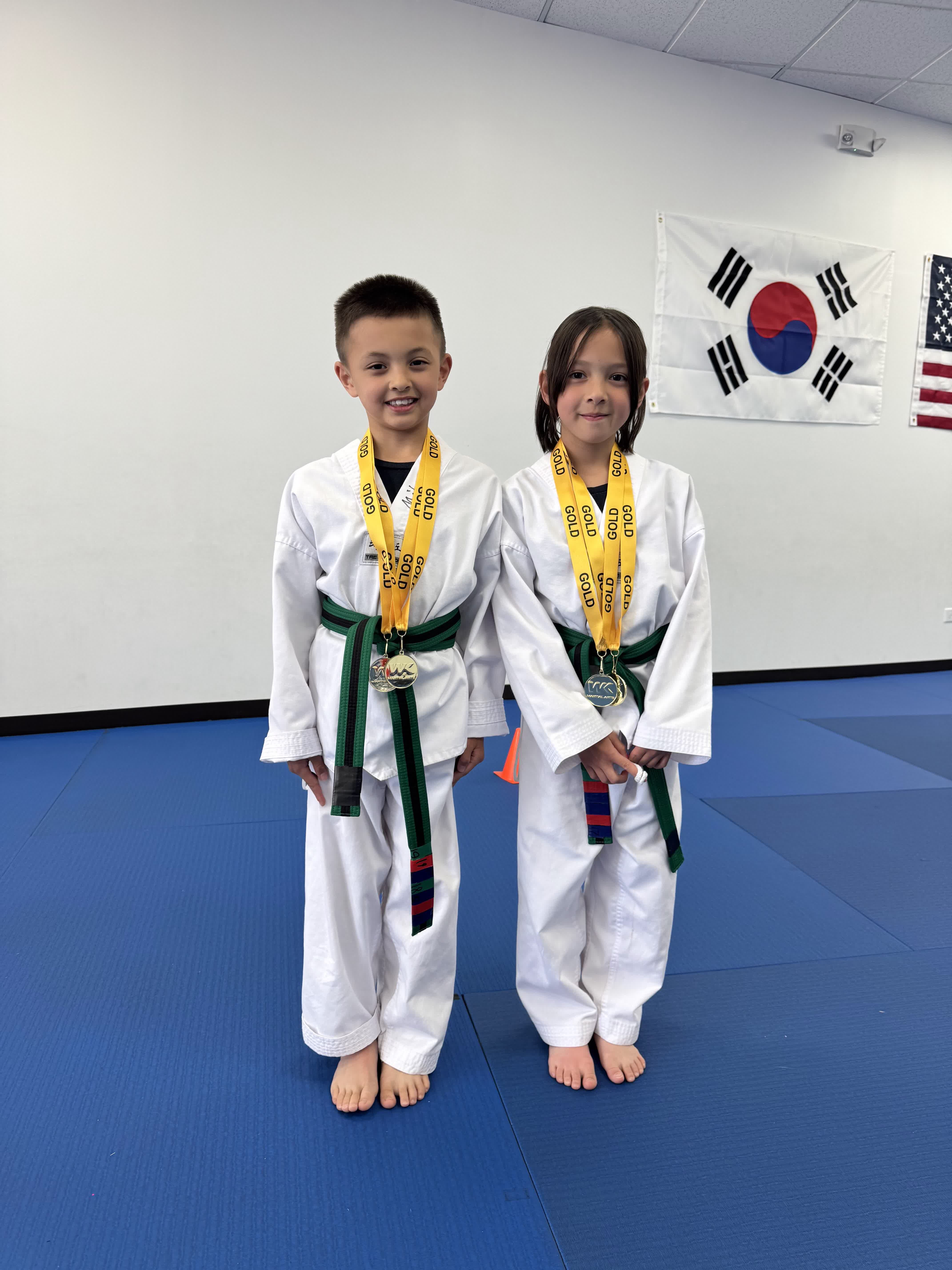 Super Kids (Ages 3–6) Taekwondo class at WK Martial Arts